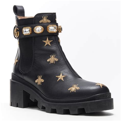 fake gucci bee boots